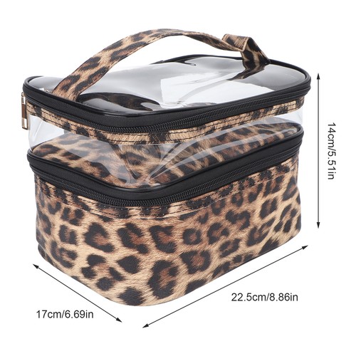 Grand sac maquillage double - sac, de