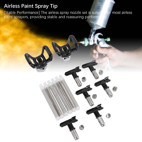 Pcs airless spray tip set - airless,