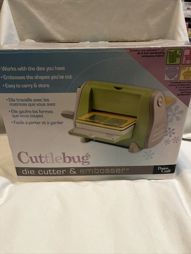 Cuttlebug die cutter - die, &