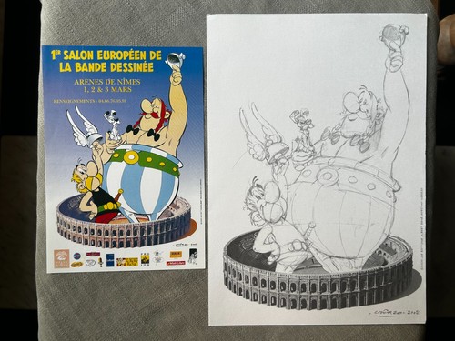 Uderzo astérix 1er salon - uderzo,