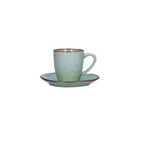 Rose tulipes concert tasse - &,