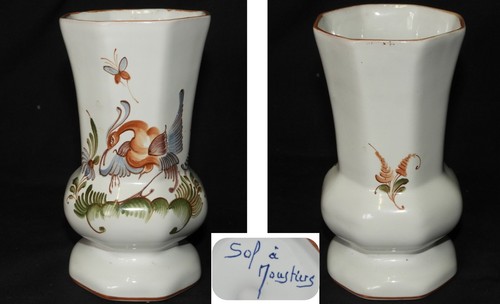 Sol moustiers vase - à, :