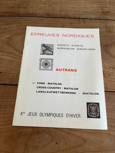 Jeux olympiques n11 grenoble - jeux,