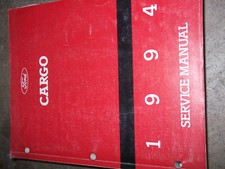 Manuel d'atelier de réparation atelier d'atelier de réparation FORD CAMION CARGO FOURGON 1994 USINE D'ORIGINE 