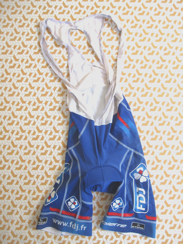 Cuissard cycliste fdj porté - cuissard,