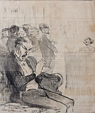 Politesse :Lithographie de