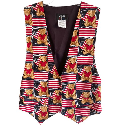 American patriotic vest top - american,