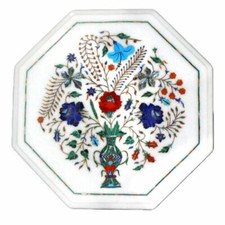 18" Marble Table Top Handmade