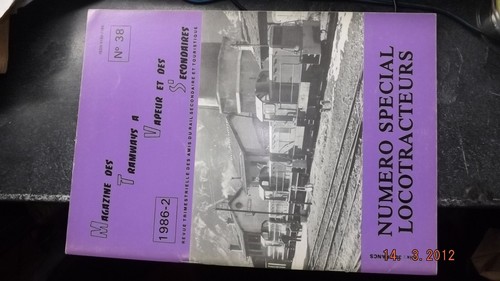 Magazine tramways vapeur - gc, à