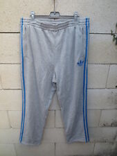 Pantalon ADIDAS rétro vintage pant jogging gris trefoil coton oldschool L