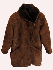 Manteau parka homme en daim et fourrure marque Charles