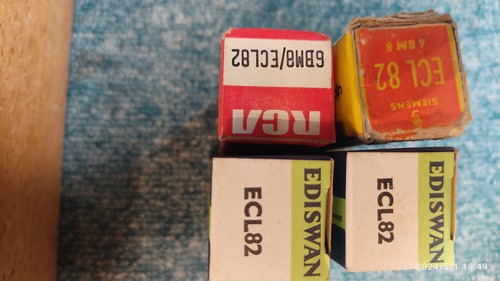 Tube ecl82 rca others nos - +,
