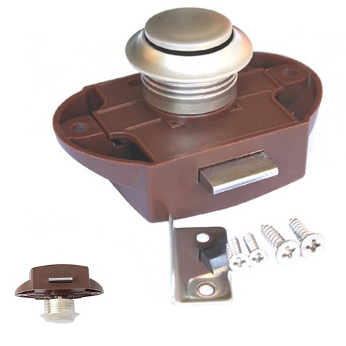Serrure bouton poussoir - ��,
