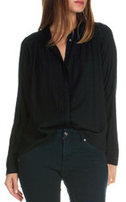 Blouse en viscose noir STELLA FOREST neuve T.44