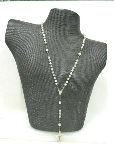 Ancien chapelet nacre - en,