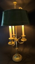 Lampe bouillotte en bronze