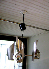 Lustre 1970 Alu Brossé  Space