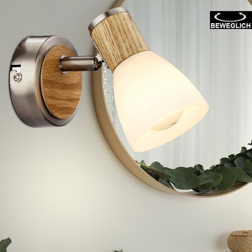 Lampe spot murale verre - en,