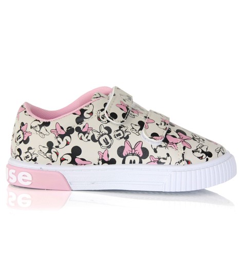 Basket basse minnie fille rose - basket,