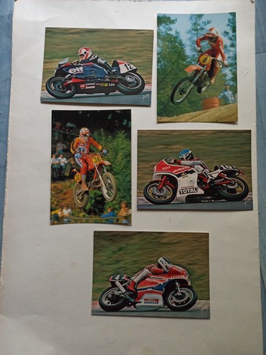 Carte postale postcard moto - 5,