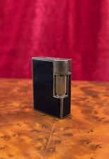 BRIQUET ANCIEN LAQUE DE CHINE VINTAGE PETROL LIGHTER FEUERZEUG ACCENDINO CLODION