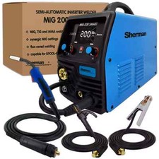Sherman Poste à souder soudage MIG 200 SMART MIG, MMA, TIG LIFT, FLUX 200A