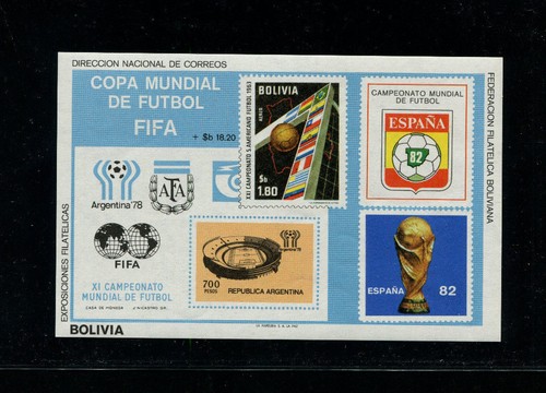 Bolivia 1982 soccer - , soccer/football