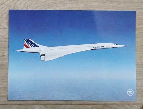 Carte postale avion concorde - postale,