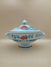 HAVILAND Limoges "AU COQ" - Soupière taille M - Porcelaine Pâte Celadon