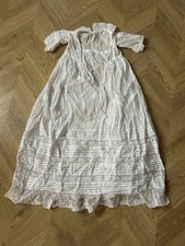 ROBE DE BAPTÊME DENTELLE ENFANT VÊTEMENT ANCIEN LITURGIQUE BRODERIE DENTELLE