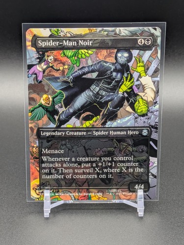 Spider man noir - spider-man, (borderless)