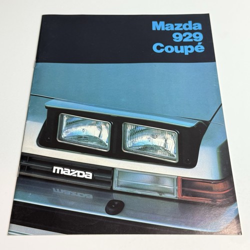 Mazda 929 coupe 16p brochure - /,