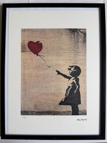 Banksy fille ballon - au,
