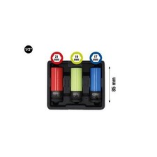 Coffret de douilles à chocs