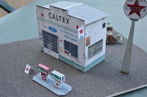 Garage caltex kit - caltex, 1/43°