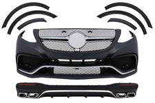 Kit carrosserie pour Mercedes GLE W166 SUV 15-18 Pare-chocs Embouts Ailes