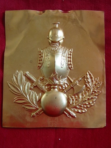 Plaque empire shako - plaque,