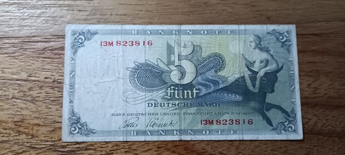 Billet allemand deutsche - allemand, 5