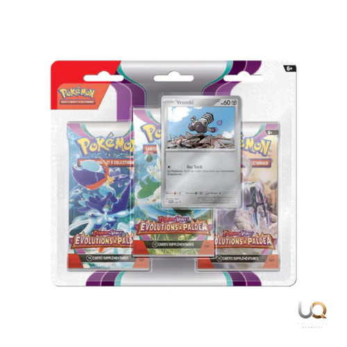 Pokémon tripack évolutions - pokémon,