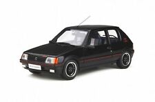 PEUGEOT 205 GTI 1.9 GUTMANN 1988 BLACK OTTOMOBILE OT796 1/18 RESINE NOIRE NOIR