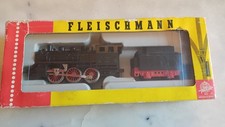 FLEISCHMANN HO locomotive vapeur 030 tender DB éclairée ref 4125
