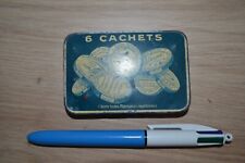 Ancienne boîte vide de 6