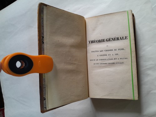 Théorie générale chasses - théorie,