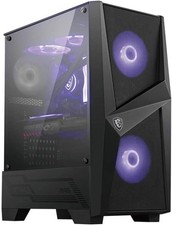 MSI MAG FORGE 100M - BOITIER PC GAMING -  2X VENTILATEURS 120MM RGB PWM - NOIR