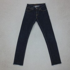Jean Skinny Taille Basse Nudie Jeans Tight Long John W24 L32 Bleu Brut