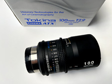 Objectif macro Tokina Cinema 100 mm - ATX - monture Canon EF