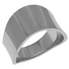 Bague Femme en Acier inoxydable - Taille 52 Disponible - Neuve