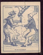 B0347++IMAGE D'EPINAL CARTE QUESTION /  DEVINETTE