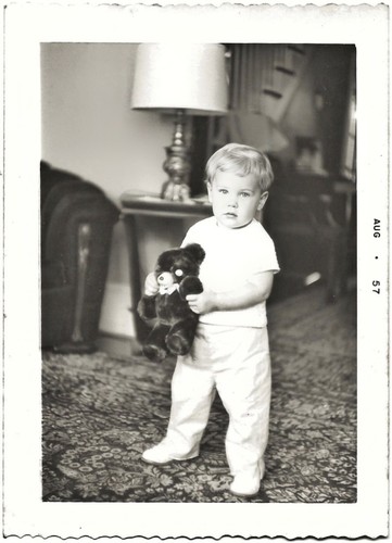 Vintage old 1950s photo - vintage,