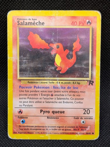 Carte pokemon salameche - carte,